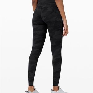 Brand new black camo lululemon leggings